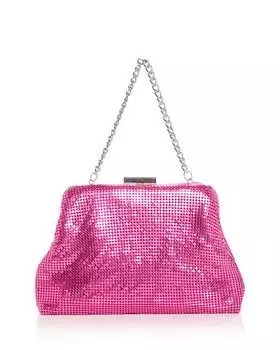 Сумка через плечо Markle в сетчатой оправе AQUA, цвет Pink