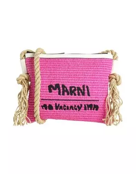 Сумка через плечо Marni, фуксия