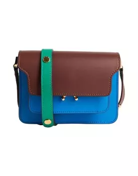 Сумка через плечо Marni, лазурный