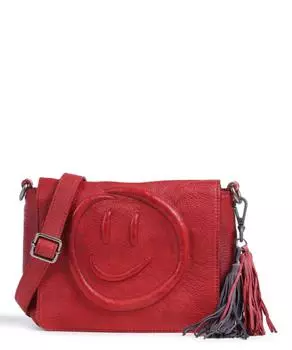 Сумка через плечо Marxergasse 3 из зерненой коровьей кожи Taschendieb Wien, красный