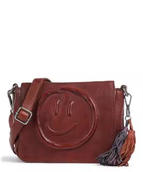 Сумка через плечо Marxergasse 3 из зерненой коровьей кожи Taschendieb Wien, коричневый