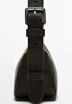 Сумка через плечо Massimo Dutti, темно-коричневый