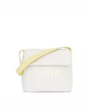 Сумка через плечо Maya бежевого и желтого цвета Tous, мультиколор