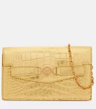 Сумка через плечо Medusa '95 из металлизированной кожи, цвет Gold-Gold Versace, Gold-Versace Gold