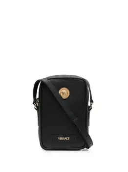 Сумка через плечо Medusa Biggie VERSACE, черный