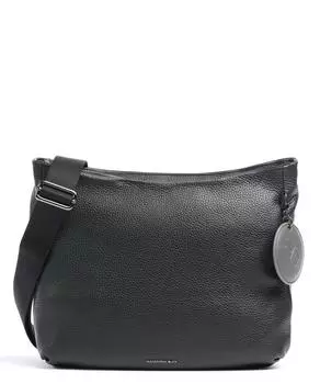 Сумка через плечо Mellow Leather из зерненой телячьей кожи. Mandarina Duck, черный