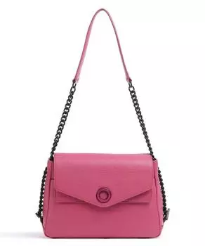 Сумка через плечо Mellow Neon из зернистой телячьей кожи. Mandarina Duck, розовый