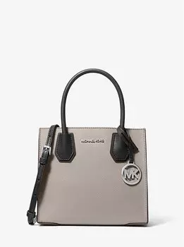 Сумка через плечо Mercer среднего размера из шагреневой кожи Michael Kors, мультиколор