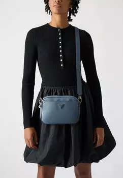 Сумка через плечо MERIDIAN CAMERA BAG Guess, синий