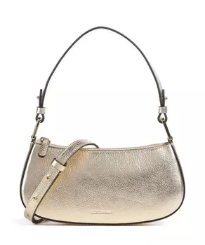 Сумка через плечо Merveille из зерненой кожи Coccinelle, золотой