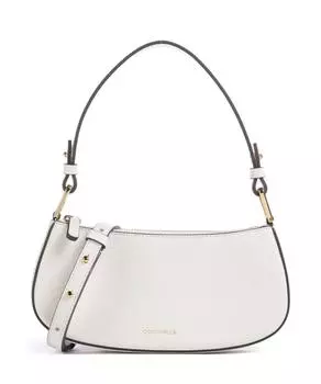 Сумка через плечо Merveille из зернистой кожи Coccinelle, белый