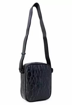 Сумка через плечо Messanger Armani Exchange, черная