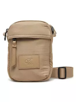 Сумка через плечо Metro Nylon Reporter S Ny LV04G3089G Calvin Klein Jeans, бежевый