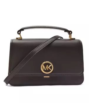 Сумка через плечо Michael Kors Delancey, коричневый