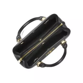 Сумка через плечо Michael Kors Edith из сафьяновой кожи, цвет Black Leather/Gold