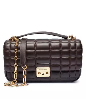 Сумка через плечо Michael Kors Tribecca, коричневый