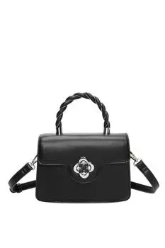 Сумка через плечо Mignon из искусственной кожи с верхней ручкой Fontanella Fashion, черный