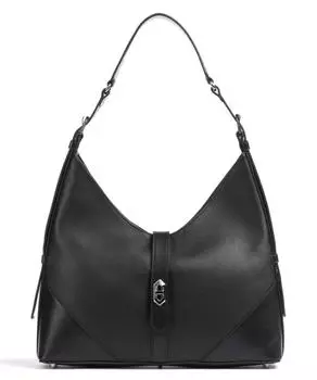 Сумка через плечо Milano delta из зерненой яловой кожи Lancaster, черный