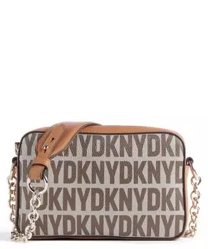 Сумка через плечо Milano Seventh Avenue из искусственной кожи, мелкозернистой яловой кожи Dkny, коричневый