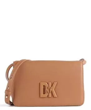 Сумка через плечо Milano Seventh Avenue из зерненой коровьей кожи Dkny, коричневый