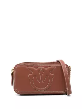 Сумка через плечо Mini Carrie PINKO, коричневый
