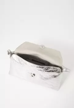 Сумка через плечо MINI CROSSBODY TOP HANDLE Furla, серебристый