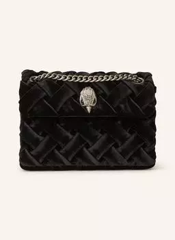 Сумка через плечо mini kensington с драгоценными камнями KURT GEIGER, черный