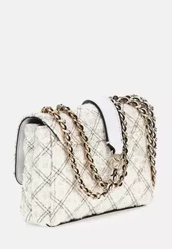 Сумка через плечо MINI-PAILLETTEN Guess, белый