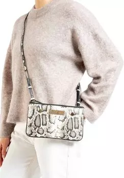 Сумка через плечо MINI PYTHON CLIO GOLDBRENNER, черный