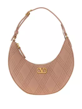 Сумка через плечо Mini Quiltie 67 Valentino Garavani, розовый