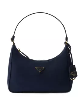 Сумка через плечо Mini Re-Edition 2005 Prada, синий