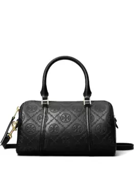 Сумка через плечо Mini T Monogram Tory Burch, черный