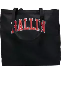 Сумка через плечо MisterTee "MisterTee Unisex Ballin Oversize Canvas Tote Bag" (1 шт.), черный