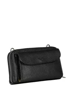 Сумка через плечо MIT STRAP Hausfelder Manufaktur, черный