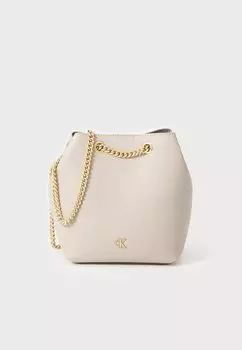 Сумка через плечо MNGRM - Across body bag Calvin Klein Jeans, серо-коричневый