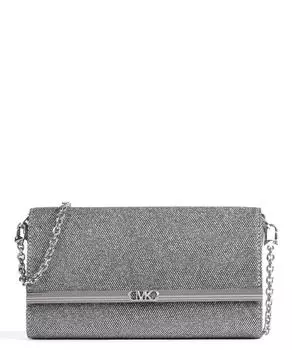 Сумка через плечо Mona пластик, полиэстер Michael Kors, серебряный