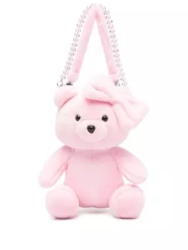 Сумка через плечо Monnalisa Plush Teddy Bear, розовый