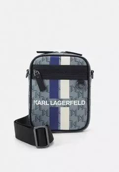 Сумка через плечо MONO KLASSIK UNISEX KARL LAGERFELD, цвет grey