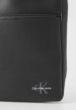 Сумка через плечо MONO LOGO FLAT PACK Calvin Klein Jeans, черный