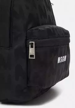 Сумка через плечо MONOGRAM MINI BACKPACK UNISEX MSGM, черный