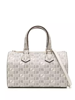 Сумка через плечо Moreau из кожи, серый