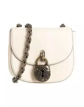 Сумка через плечо MOSCHINO, бежевый