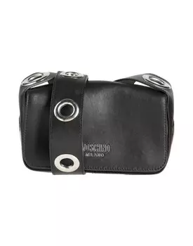 Сумка через плечо Moschino, черный