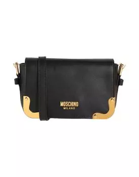 Сумка через плечо Moschino, черный