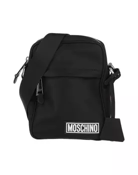 Сумка через плечо Moschino, черный