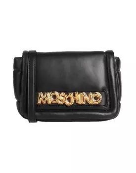 Сумка через плечо Moschino, черный