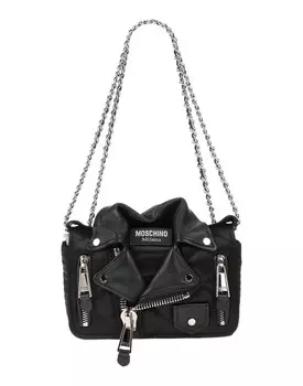 Сумка через плечо Moschino, черный