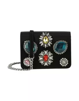 Сумка через плечо Moschino, черный