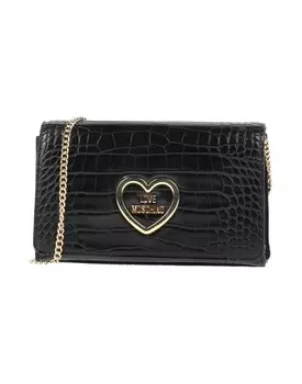 Сумка через плечо Moschino, черный