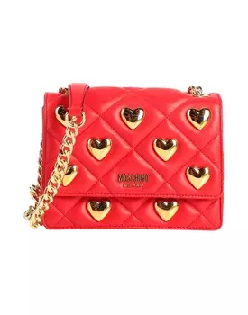 Сумка через плечо Moschino, красный